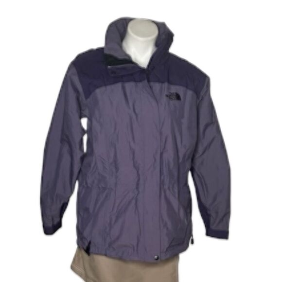 THE NORTH FACE Hyvent Jacket Lavender Hidden Hood Womens Size Medium - Picture 1 of 13